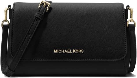 michael michael kors medium saffiano leather convertible crossbody|Michael Kors jet set handbag.